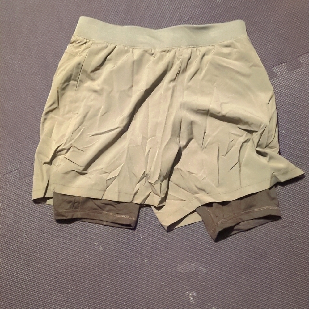 Old Navy dri active running shorts with leggings built-in.